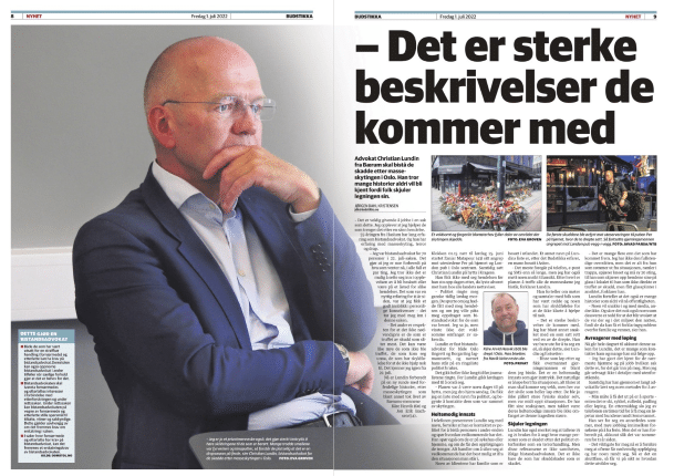 Faksimilie fra Asker og Bærum Budstikke 1.juli 2022 Faksimilie fra Asker og Bærum Budstikke 1.juli 2022